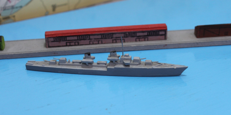 Zerstörer "Eckernförde"  (1 St.) D Schiffsminiatur aus Holz